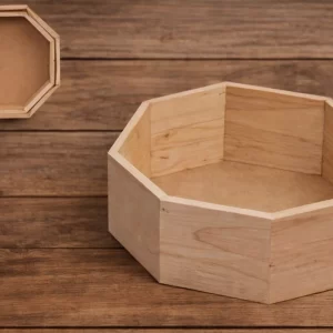Base de Madera octagonal