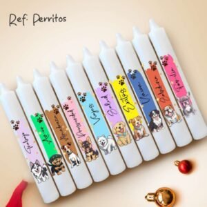 Paquete de Velas x10 Perritos