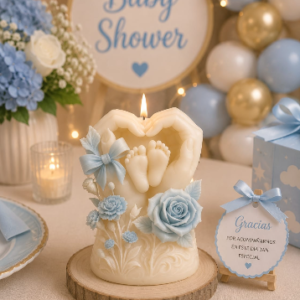 Vela Manos y Pies Baby Shower