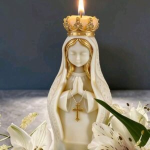 Vela Religiosa Virgen de Fátima Coronada